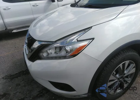 2016 Nissan Murano Sv из США, поврежденный, VIN 5N1AZ2MG7GN156123